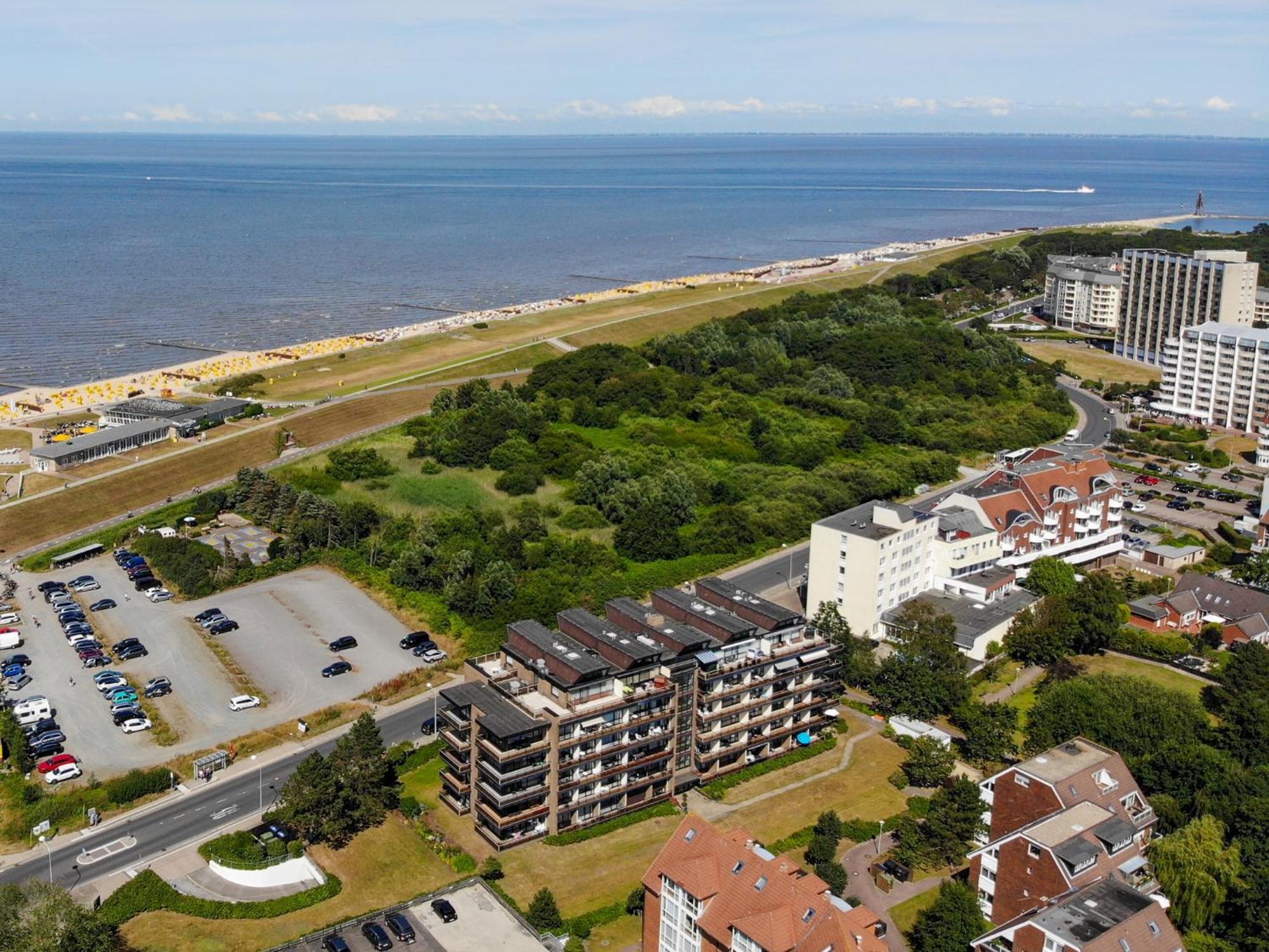 Whg. 121 Haus Jan Am Strand Cuxhaven Exterior foto